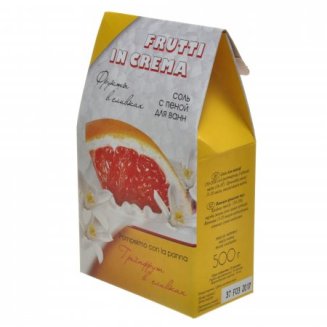 Соль с пенной Frutti in Crema 500г Грейпфр.вслив.(пачка)